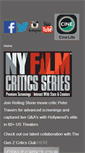 Mobile Screenshot of nyfilmcriticsseries.com
