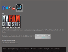Tablet Screenshot of nyfilmcriticsseries.com